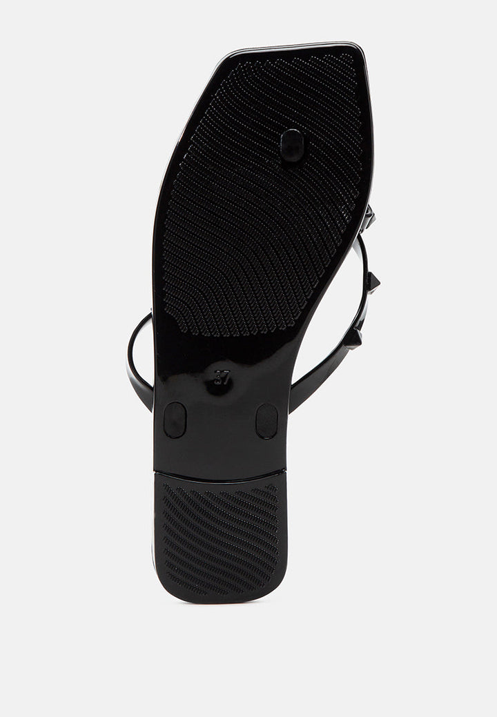 retta bow thong flats by ruw#color_black
