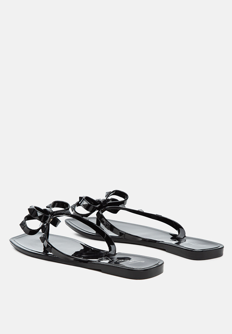 retta bow thong flats by ruw#color_black