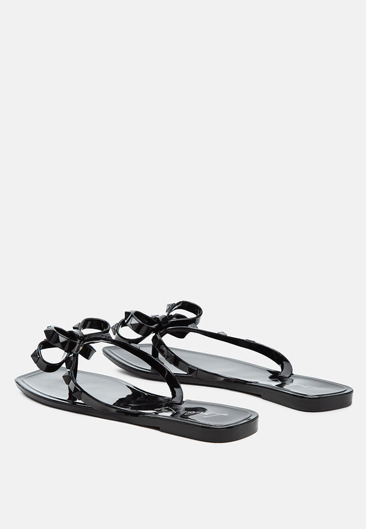 retta bow thong flats by ruw#color_black