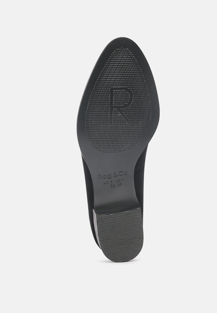 sara suede slip-on loafers by ruw#color_black