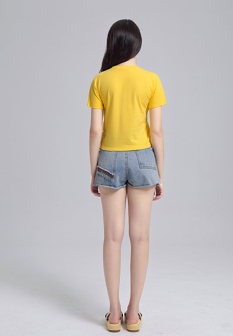 side knot top#color_yellow