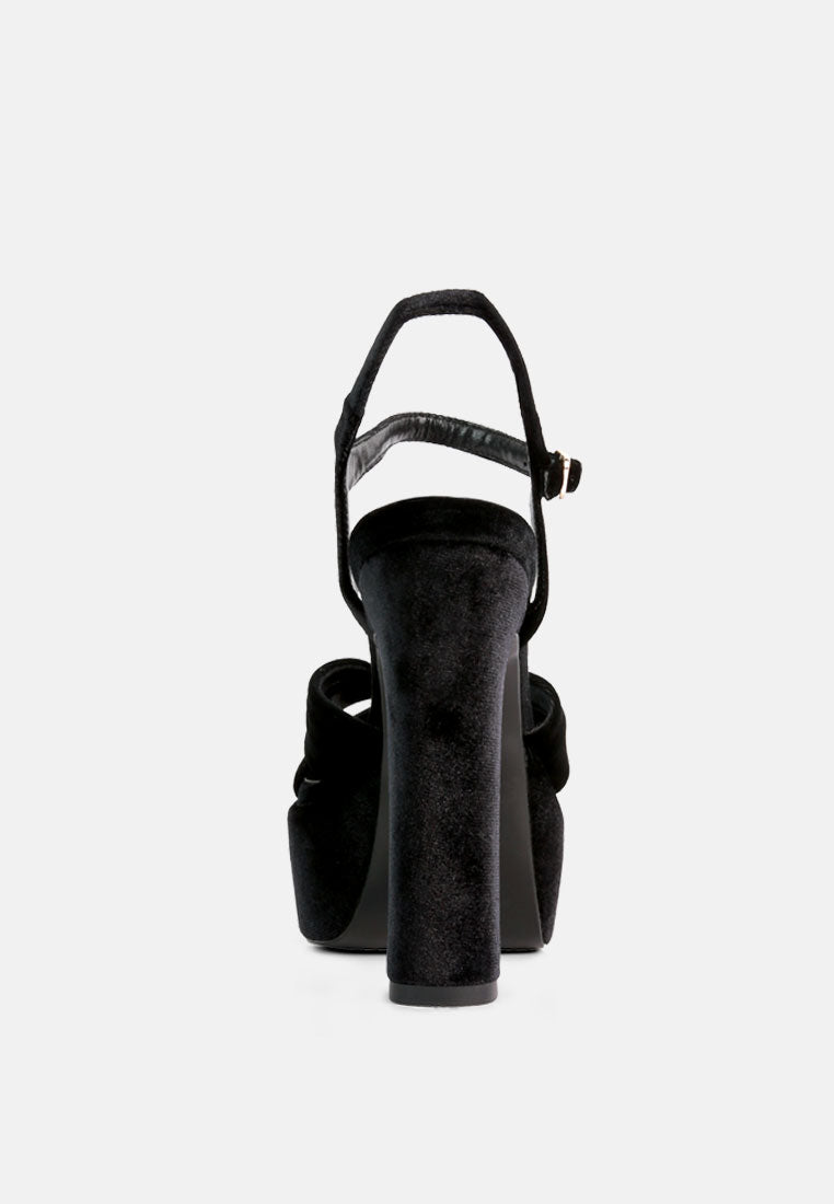 liddel platform heel sandals by ruw#color_black