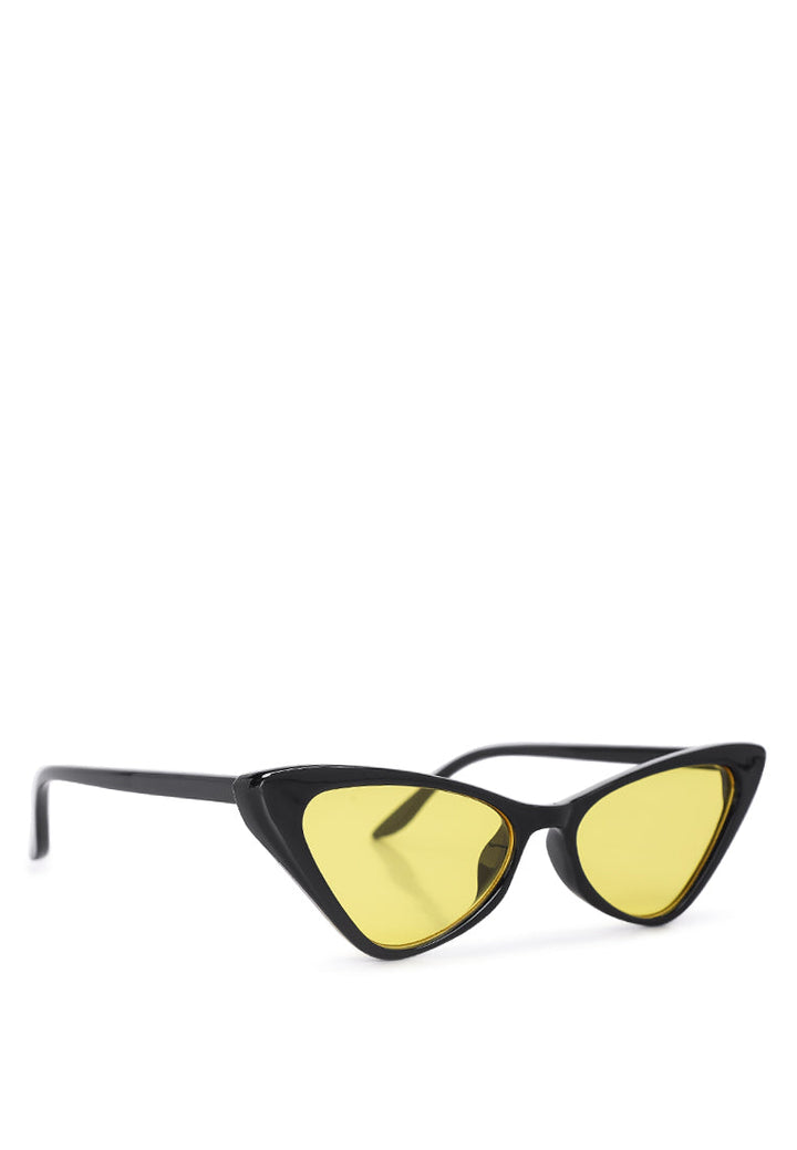 vintage cat-eye sunglasses#color_yellow