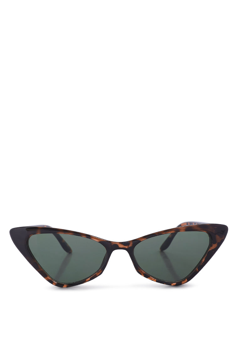 vintage cat-eye sunglasses#color_green
