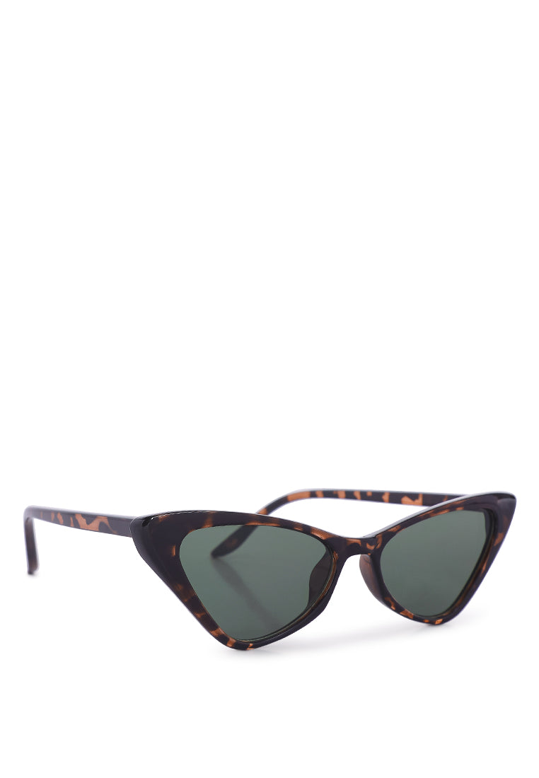 vintage cat-eye sunglasses#color_green