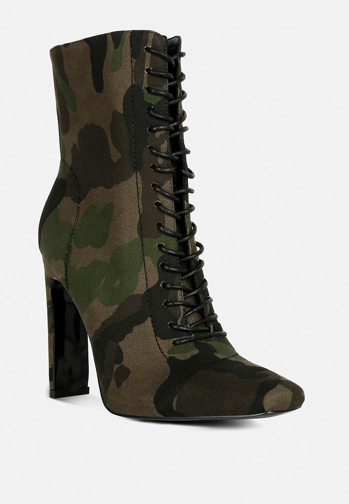 wyndham lace up leather ankle boots by ruw#color_camouflage