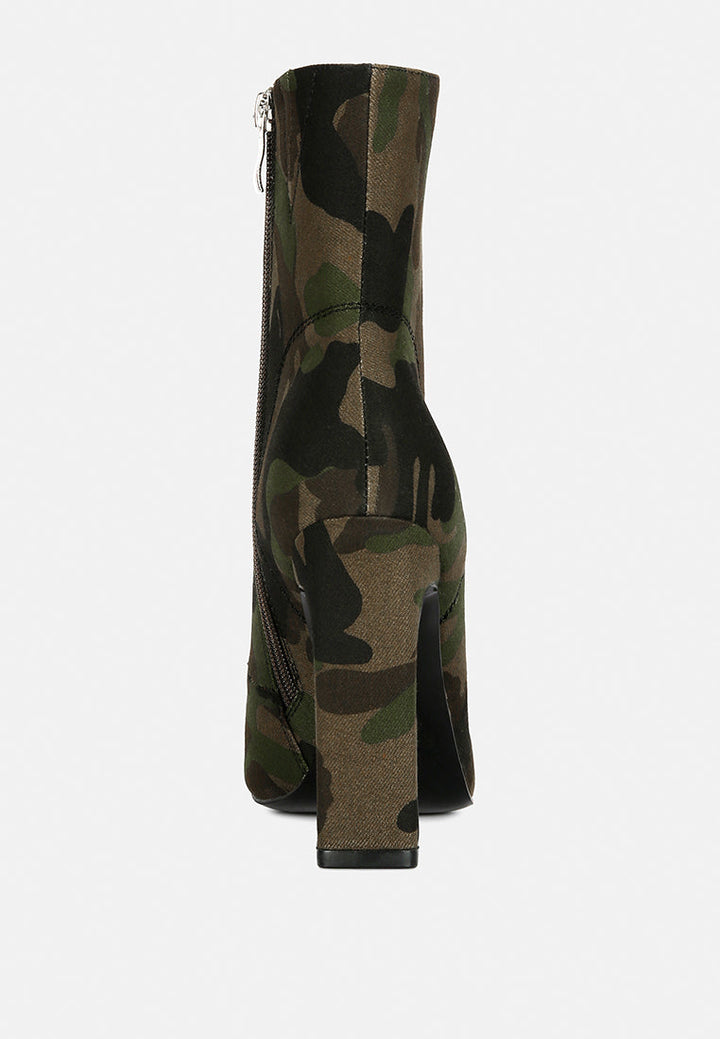 wyndham lace up leather ankle boots by ruw#color_camouflage
