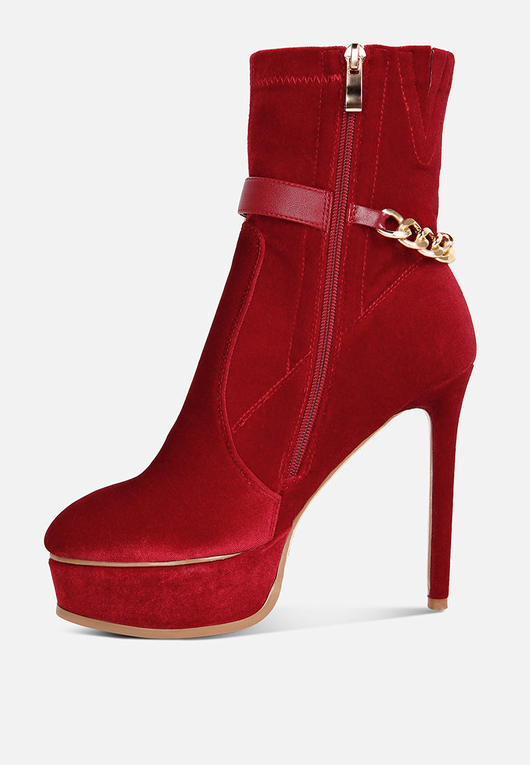 zeppelin high platform velvet ankle boots by ruw#color_red