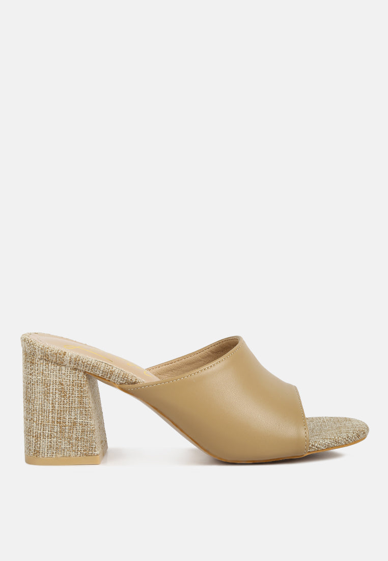 addie block heel slip on sandals by ruw#color_tan