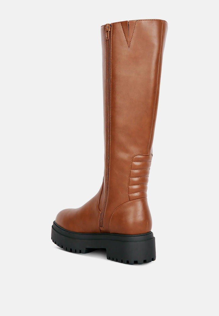 axle knee boot by ruw#color_tan