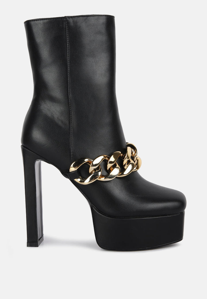 bambini high platform ankle boots by ruw#color_black