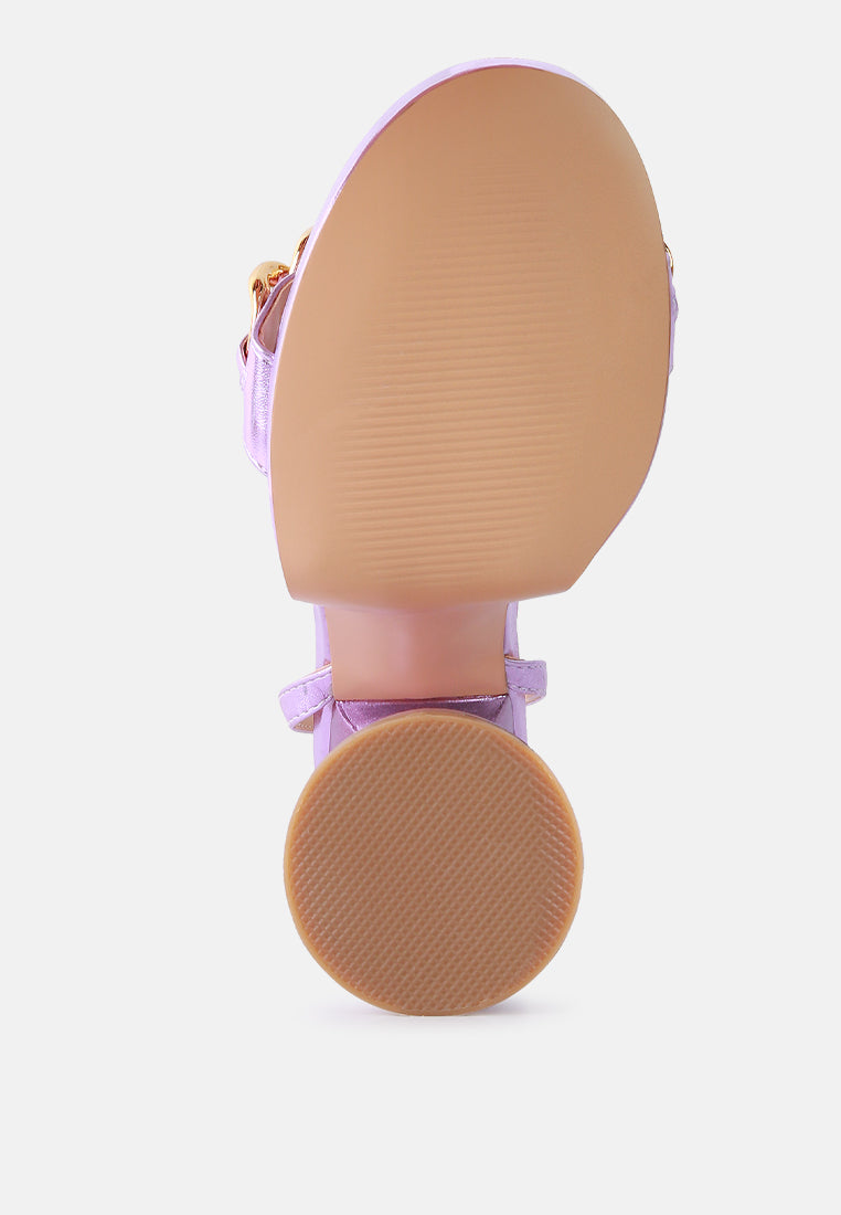 big bash metallic high platform chunky sandals by ruw#color_purple