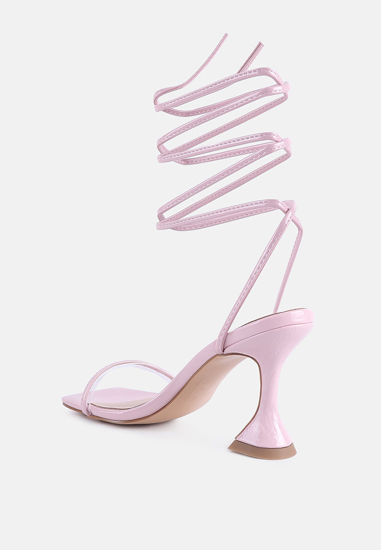 biten berry spool heel lace up sandals by ruw#color_pink