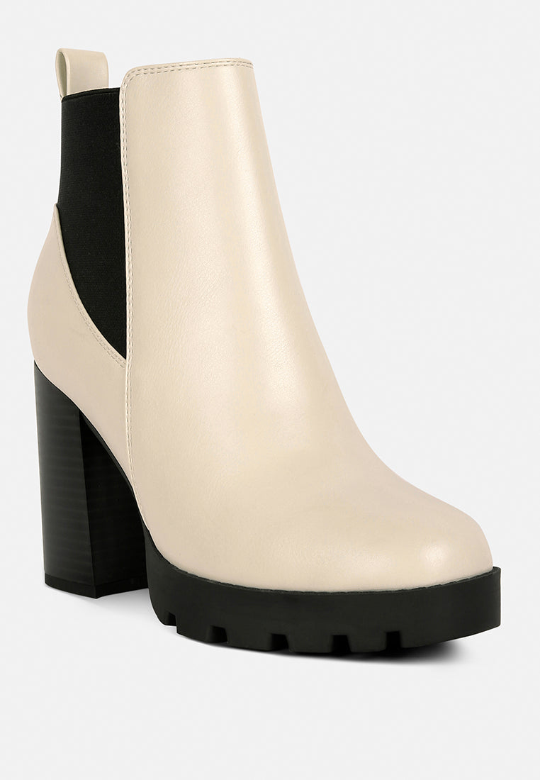 bolt block heeled chelsea boots by ruw#color_beige