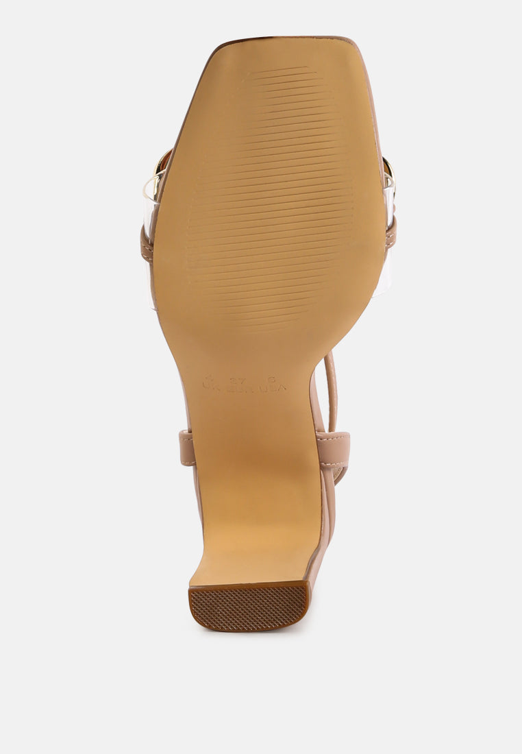 bottom kiss chain strap italian block heel sandals by ruw#color_camel