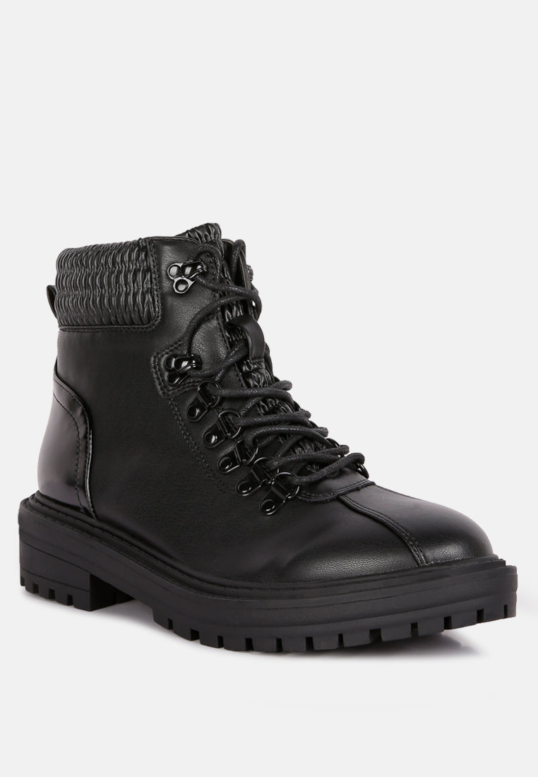 boundless faux leather ankle boots by ruw#color_black
