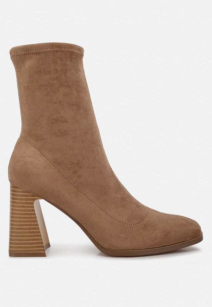 candid high ankle flared block heel boots by ruw#color_taupe