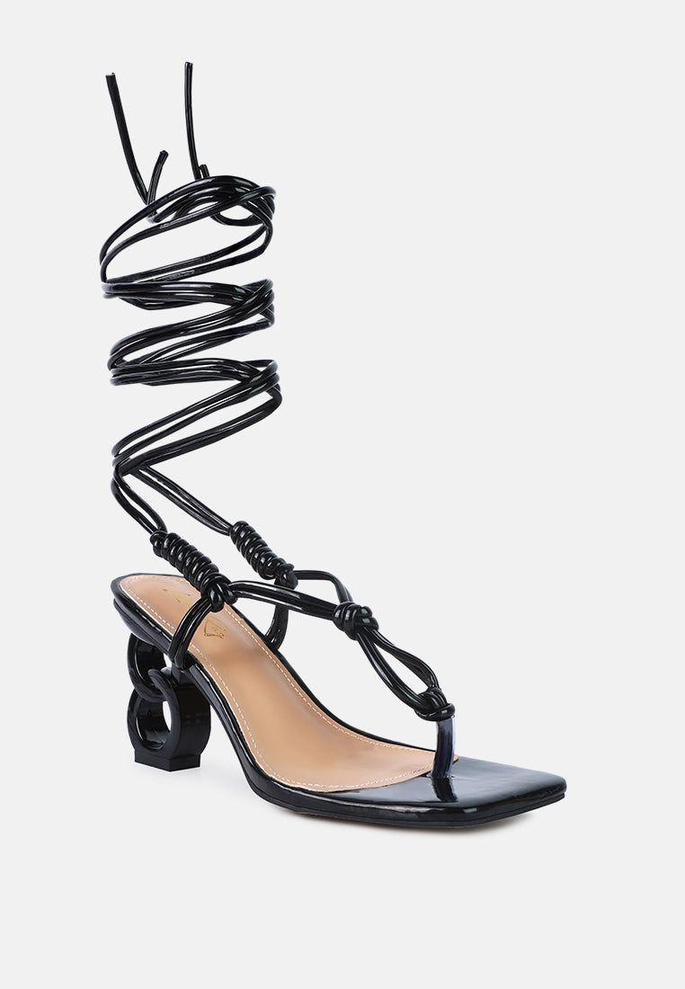 cassino strappy lace up sandals by ruw#color_black