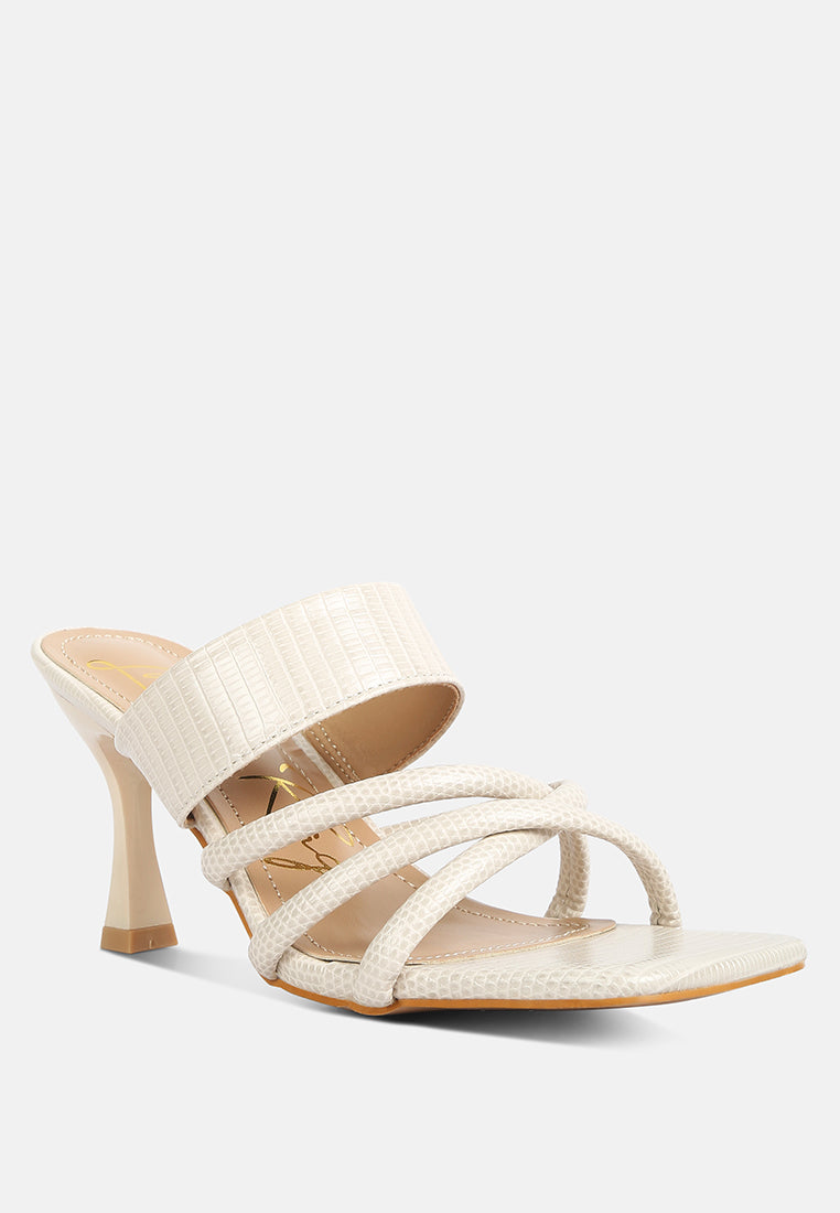 chiri criss cross strap spool heel sandals by ruw#color_beige