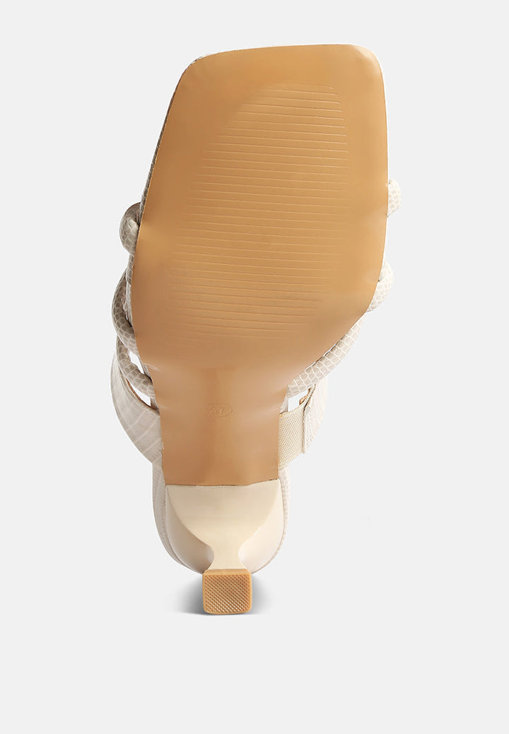 chiri criss cross strap spool heel sandals by ruw#color_beige