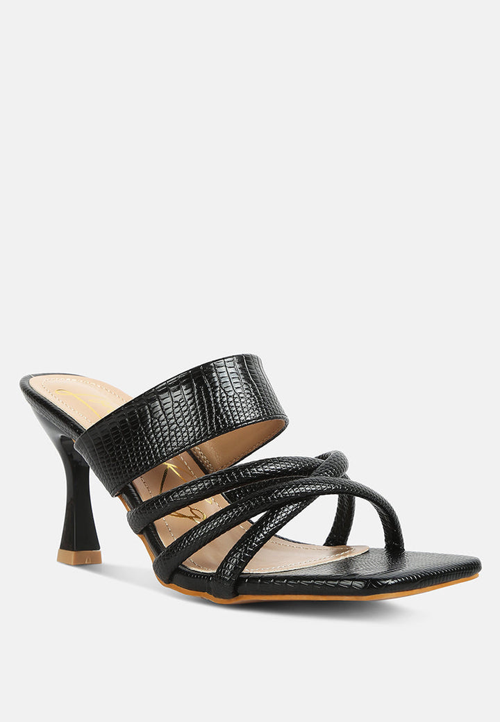 chiri criss cross strap spool heel sandals by ruw#color_black