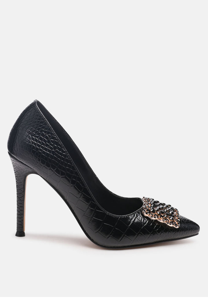 cirrus diamante embellished brooch pumps by ruw#color_black