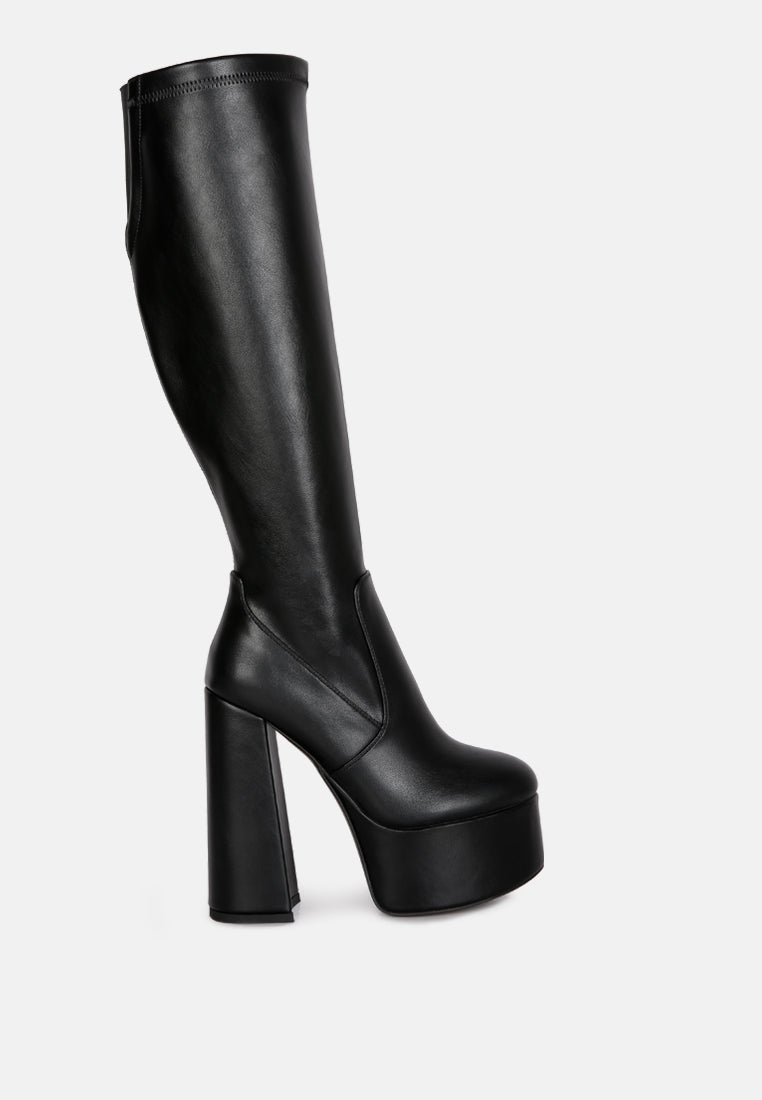 coraline high block heeled calf boots by ruw#color_black