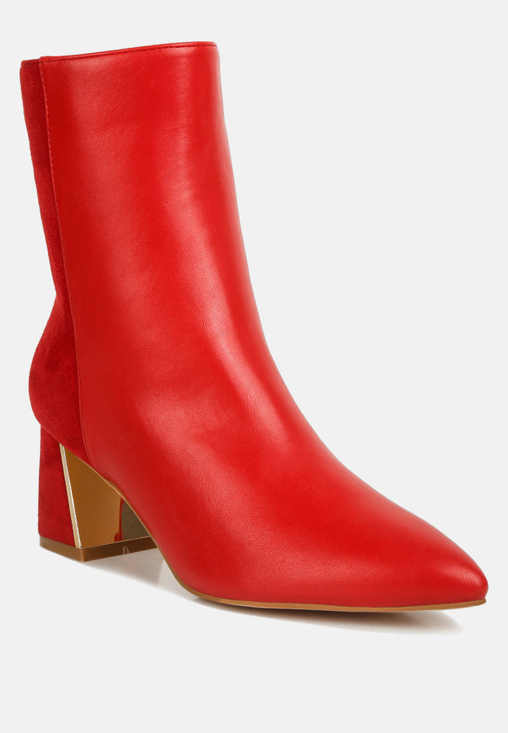 desire suede back panel high ankle boots by ruw#color_red