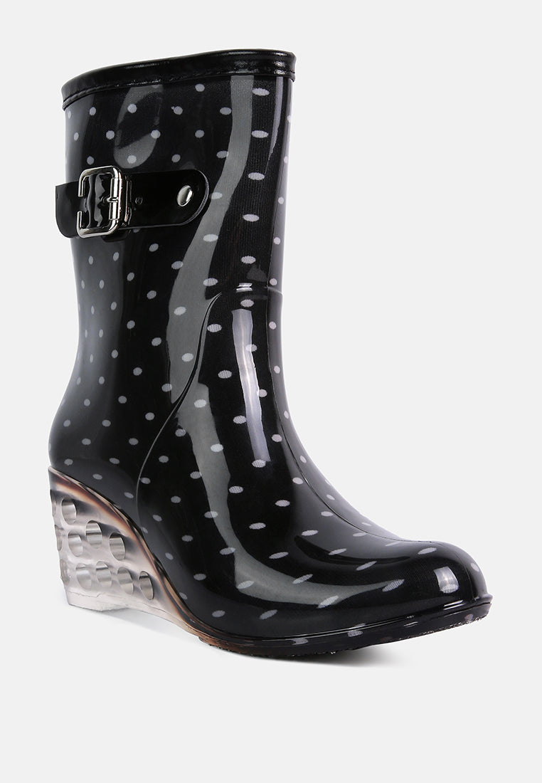 drench clear wedge rainboots by ruw#color_black