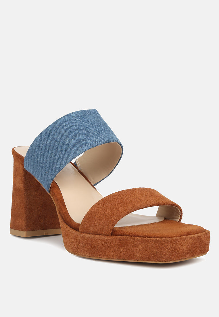 eddlia slip on platform sandals by ruw#color_tan-denim
