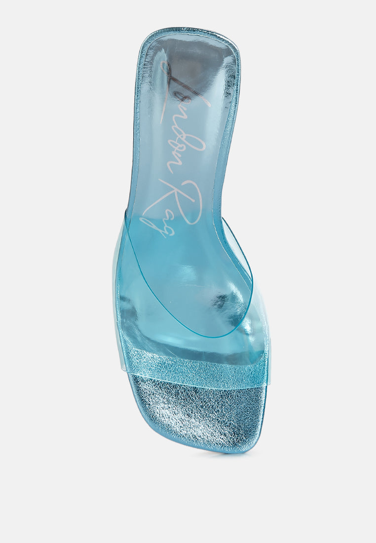 eugnie clear straps block heel sandals by ruw#color_blue