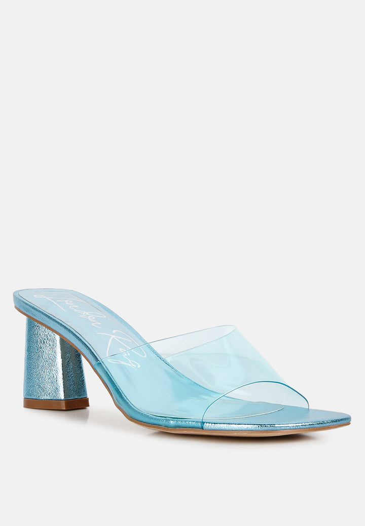 eugnie clear straps block heel sandals by ruw#color_blue