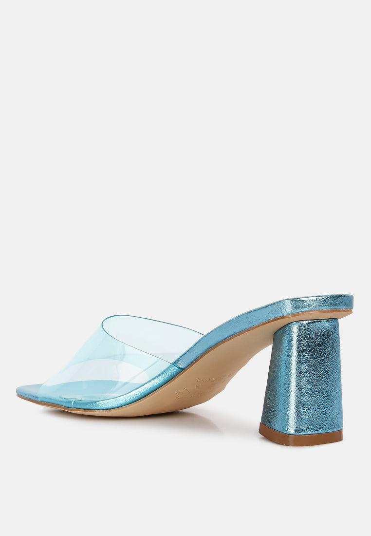 eugnie clear straps block heel sandals by ruw#color_blue