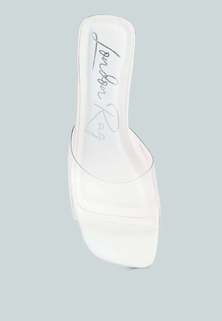 eugnie clear straps block heel sandals by ruw#color_white