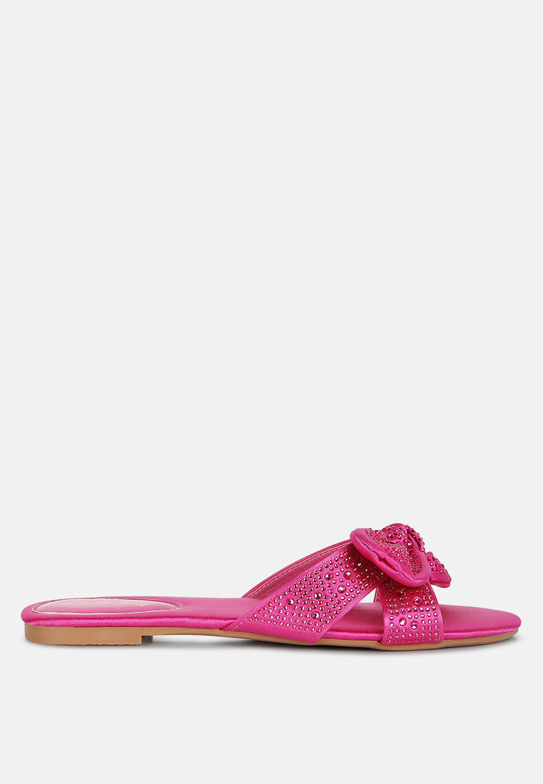 fleurette bow flat sandals by ruw#color_fuchsia