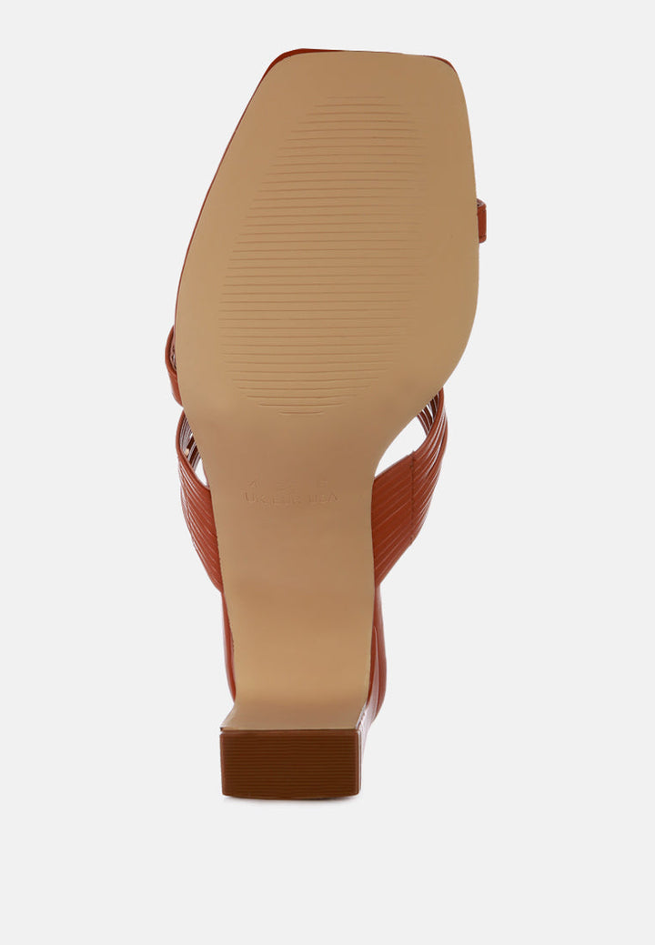 follow me mid block heel sandals by ruw#color_orange