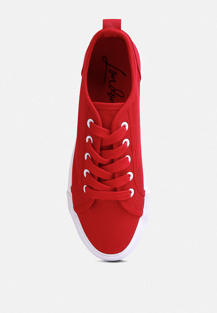 glam doll knitted sliver platform sneakers by ruw#color_red