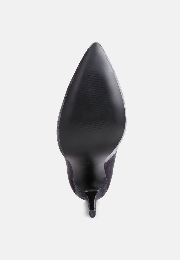 janessa velvet stiletto heel pumps by ruw#color_grey