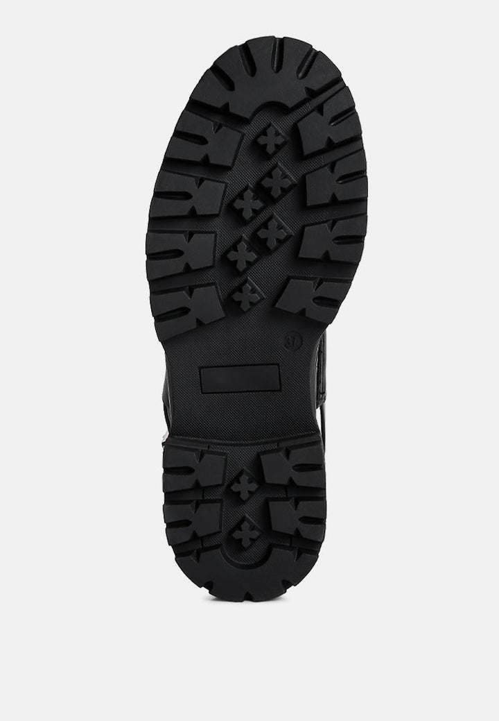 joan dual strap platforms sandals with buckle by ruw#color_black