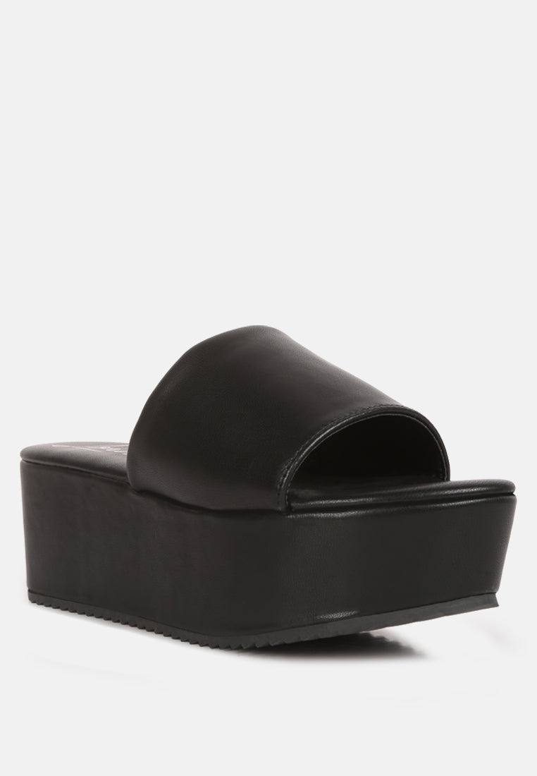 karly chunky platform sliders by ruw#color_black