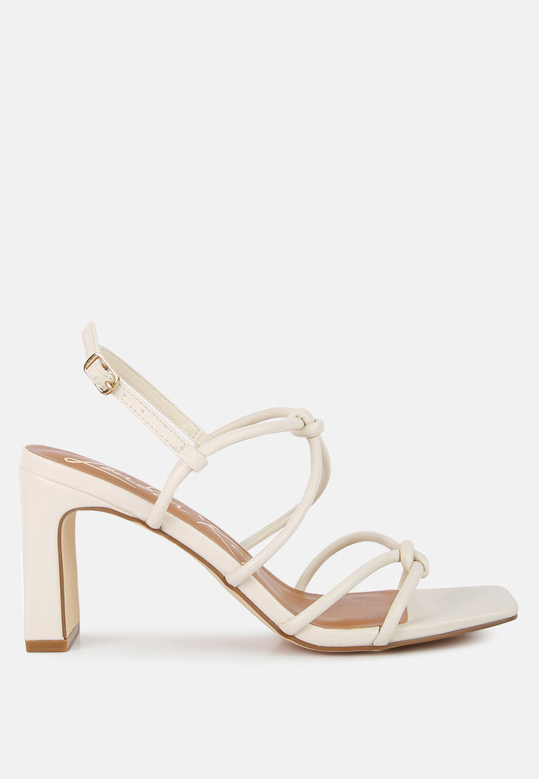 kralor knotted strap italian block heel sandals by ruw#color_beige