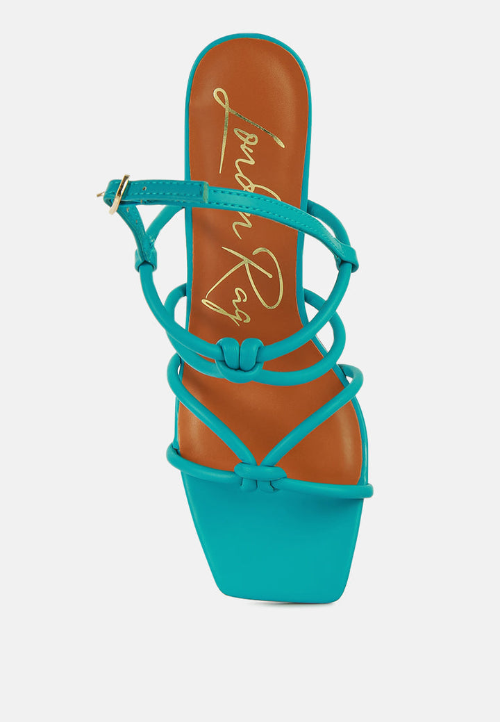 kralor knotted strap italian block heel sandals by ruw#color_green