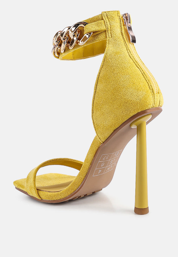 last sip micro suede high heel sandals by ruw#color_yellow