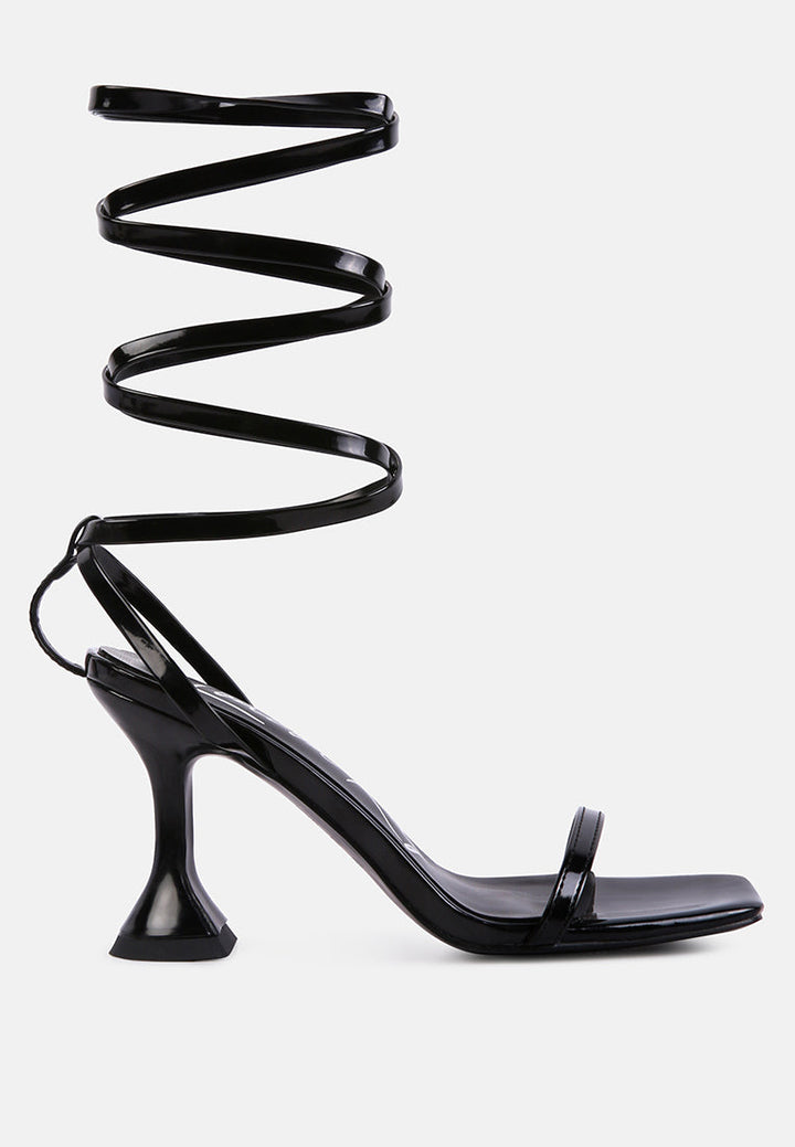 lewk strappy tie up spool heel sandals by ruw#color_black