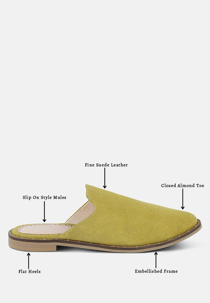 lia handcrafted canvas mules by ruw#color_mustard
