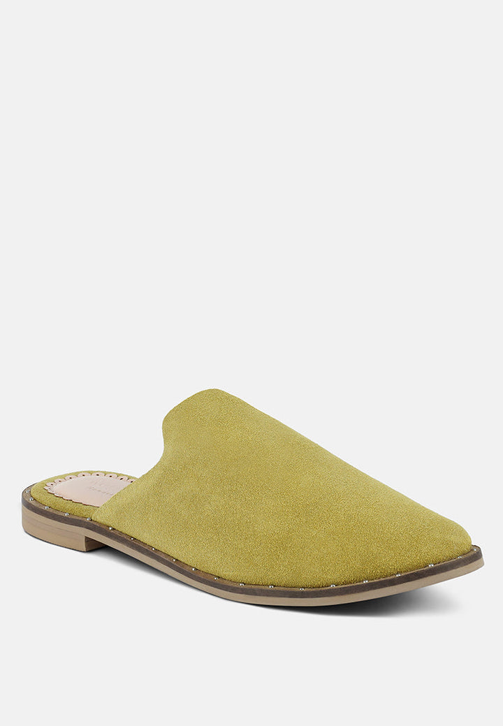 lia handcrafted canvas mules by ruw#color_mustard