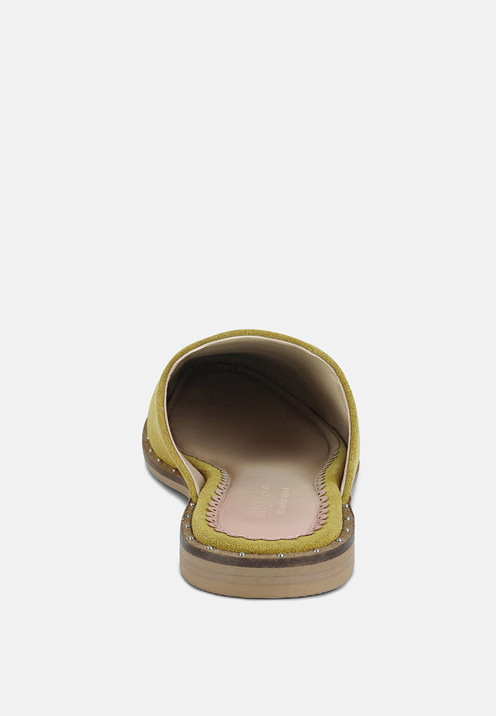 lia handcrafted canvas mules by ruw#color_mustard