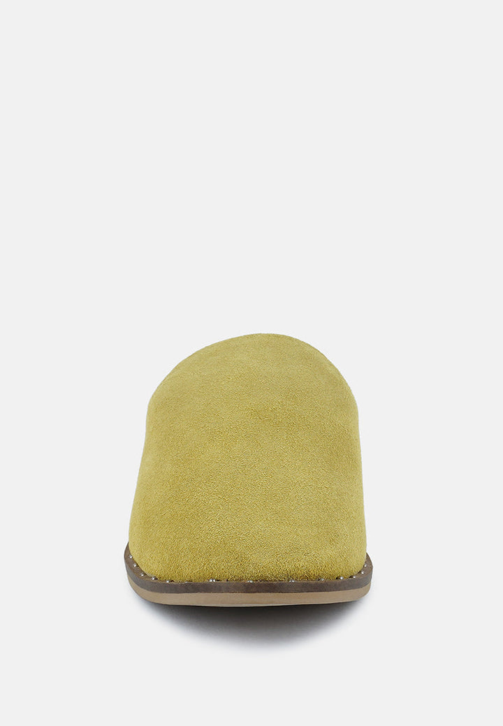 lia handcrafted canvas mules by ruw#color_mustard