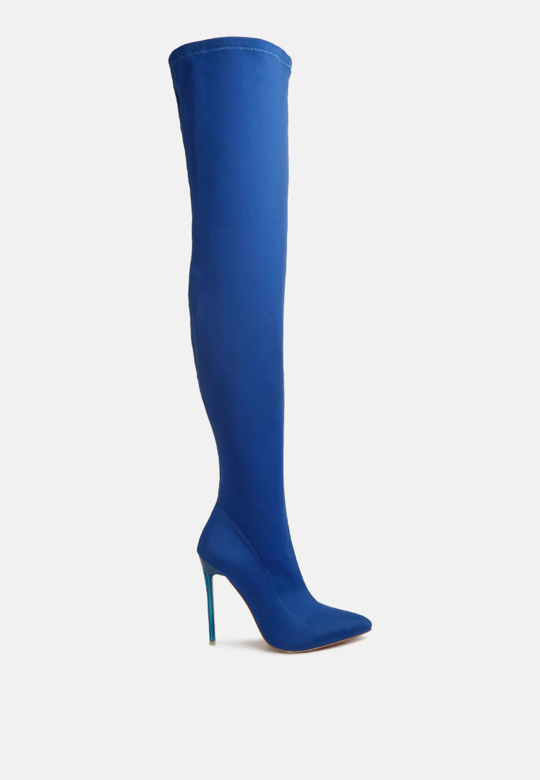 lolling long high heel boots by ruw#color_blue