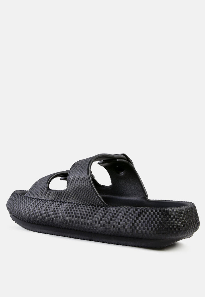 loma hovercraft buckled slides by ruw#color_black